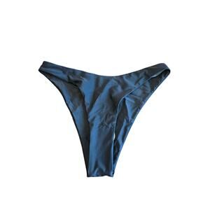 Women's Black unbranded bikini thong bottoms size large